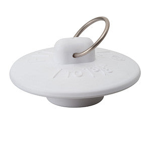 1-1/2"-2" Bathtub Plug, White