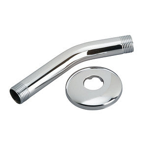1/2"x6" Shower Arm and Flange, Chrome