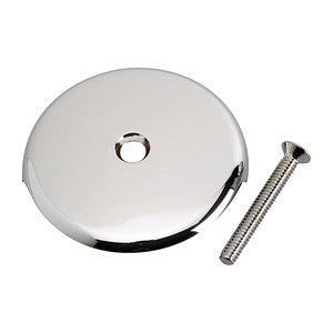 Waste and Overflorw Plate, Chrome