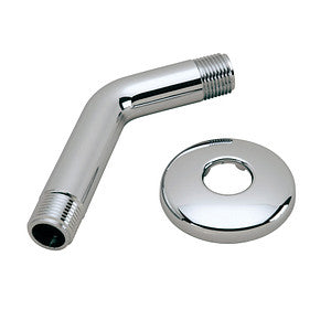 1/2"x6" Shower Arm and Flange, Chrome