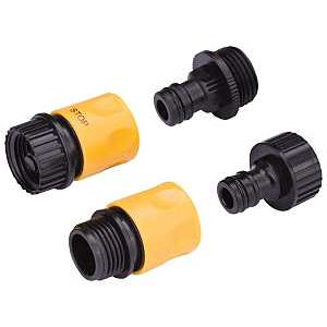 Male and Female Plastic Hose Connector Set