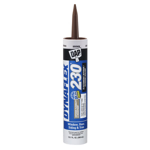 DAP DYNAFLEX 230  Premium Elastomeric Sealant, Brown 300 ML