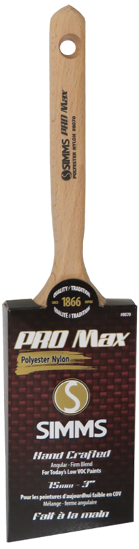 Pro Max Chylyn Paint Brush Angular, 75mm