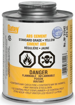 CEMENT ABS YELLOW 473ML