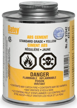 473ml ABS Cement, Yellow