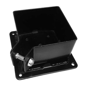 4"x4" Pylex FIXBASE44 Base, Black