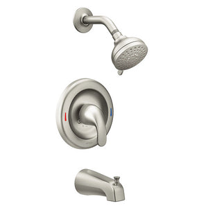 Adler Spot Resist Brushed Nickel Posi-Temp® Tub/Shower