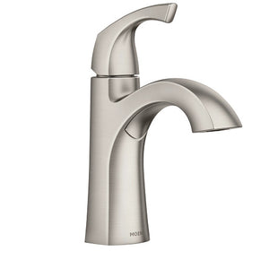 Lindor One-Handle High Arc Bathroom Faucet, Brushed Nickel