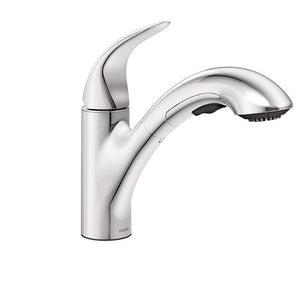 Medina One-Handle Pullout Kitchen Faucet, Chrome