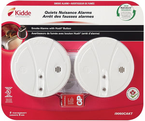 Kidde Battery Powered Smoke Alarm (2 Pack)