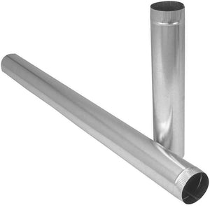 4" x 30" Round Pipe Galvanized