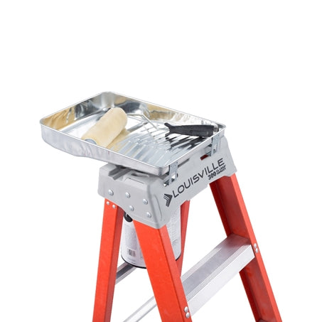 Step Ladder 8 foot, Fiberglass, Grade 1A (300 pounds)