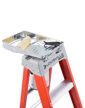 Step Ladder 8 foot, Fiberglass, Grade 1A (300 pounds)