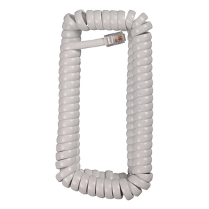 12' Coil Cord Replacement, White