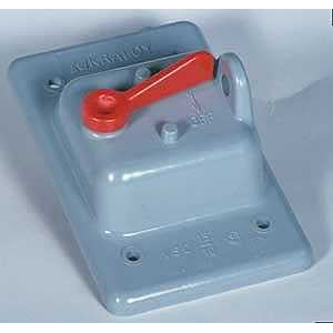 20237 PVC Toggle Switch Cover, Grey