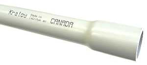 1-1/2"x10' PVC Rigid Bell End Conduit Pipe