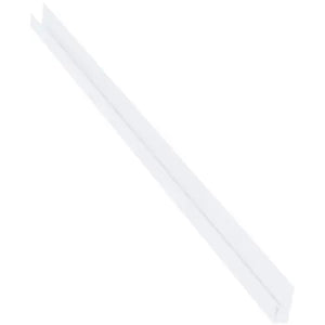 ALUMINUM SOFFIT J - TRIM 1/2" X 12' WHITE