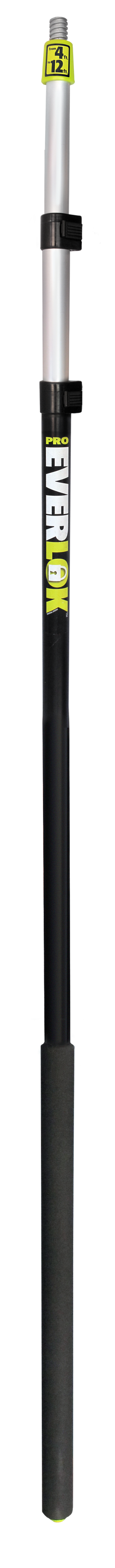 Pro Everlok aluminum extension pole 4'-12'