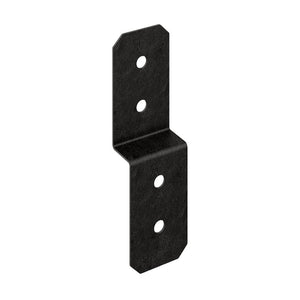 3" Deck Joist Tie for 2x ZMAX, Black