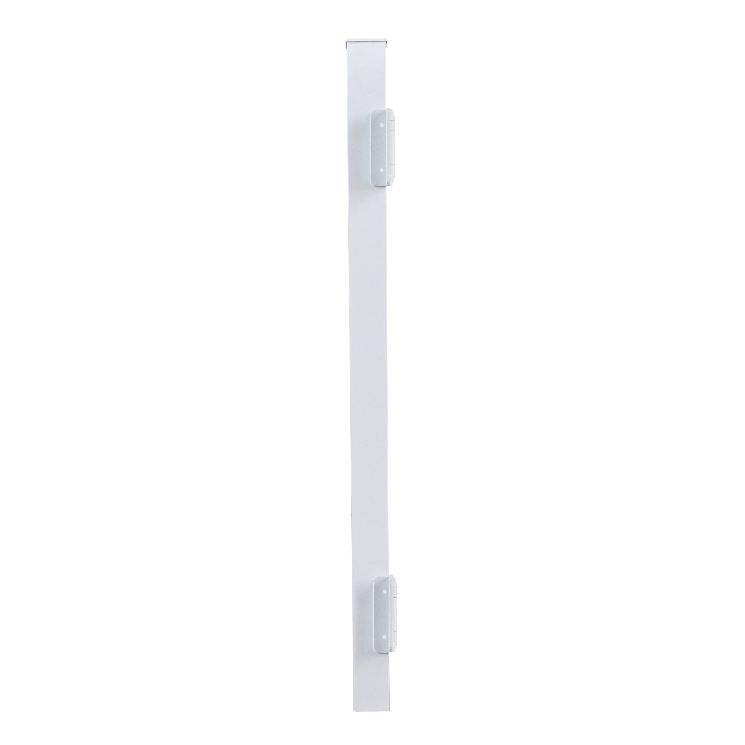 48" Straight Picket Gate Package, White (For 42")