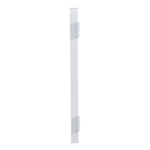 48" Straight Picket Gate Package, White (For 42")