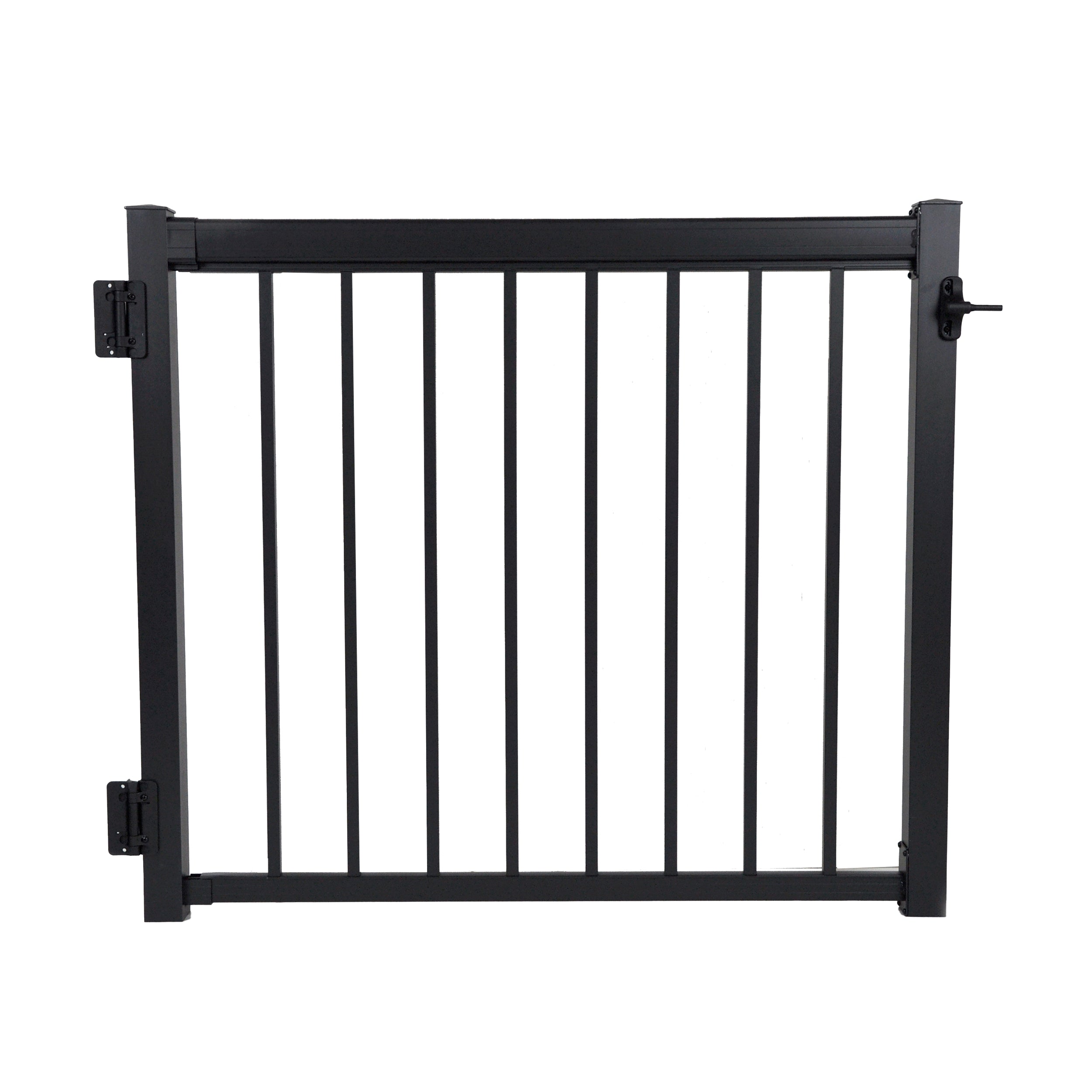 48" Aluminum Gate, Textured Black(For 42")