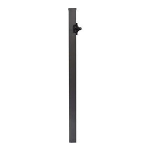 Regal 48" Gate Package With Straight Pickets, Titanium Slate