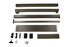 48" Straight Picket Gate Package, Bronze (For 42")