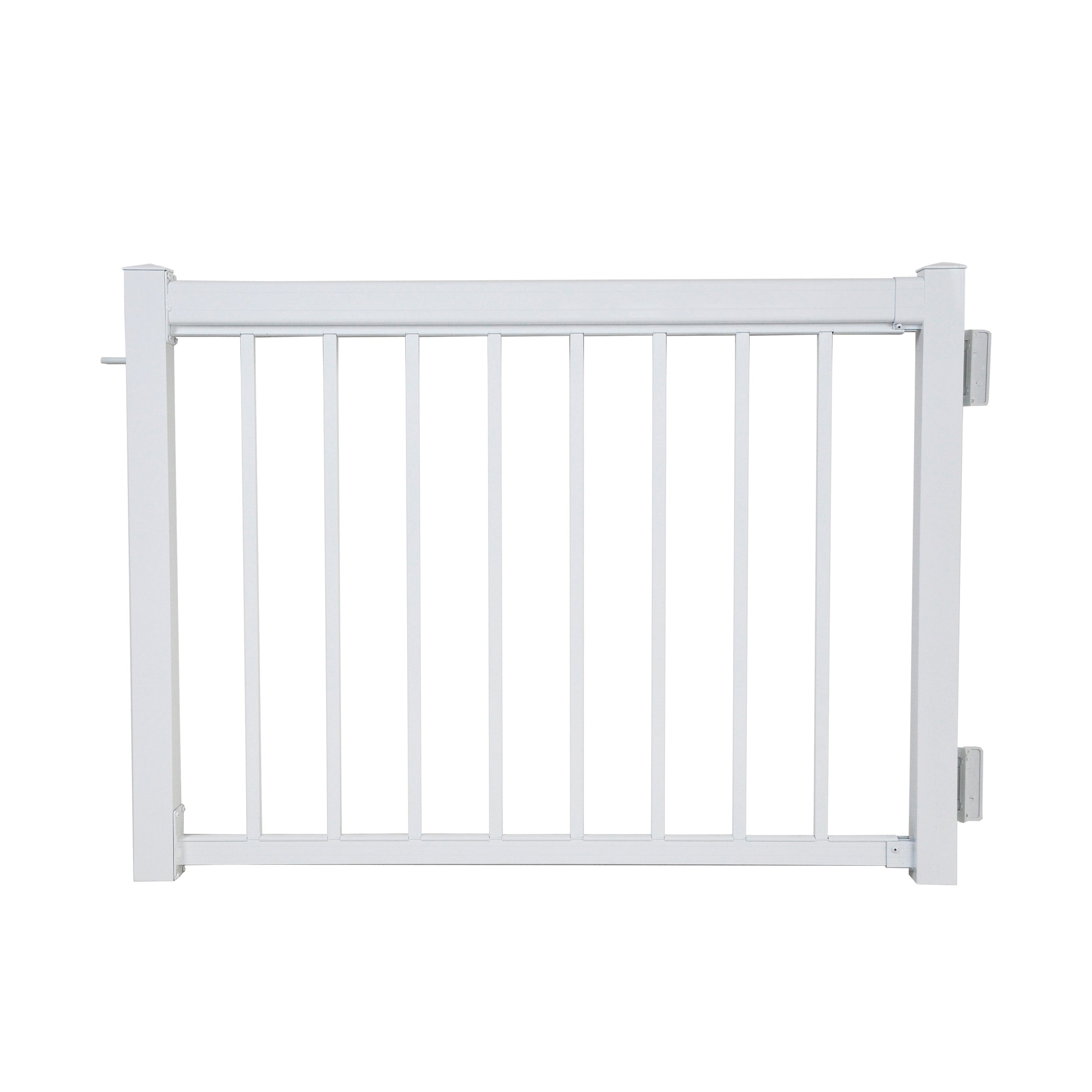 Regal 48" Gate Package With WideNarrow Pickets, White