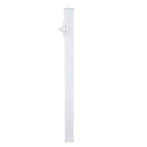 Regal 48" Gate Package With WideNarrow Pickets, White