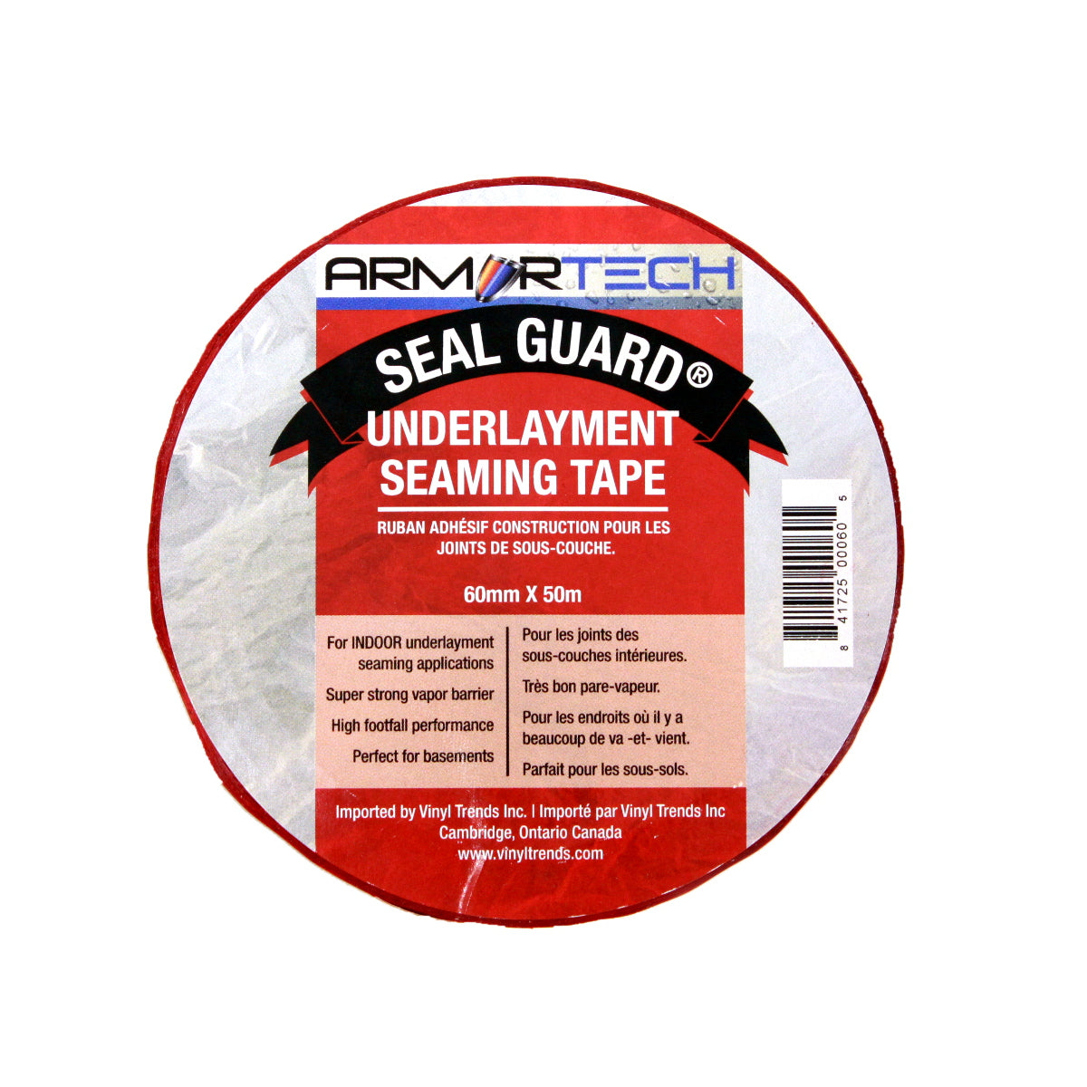 ArmorTech Seal Guard Underlayment Seaming Tape 60mm x 50m