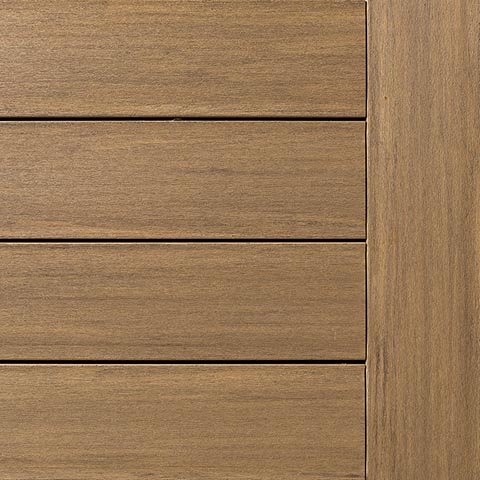 TIMBERTECH VINTAGE GROOVED DECKING WEATHERED TEAK 1 in x 6 in x 12 ft