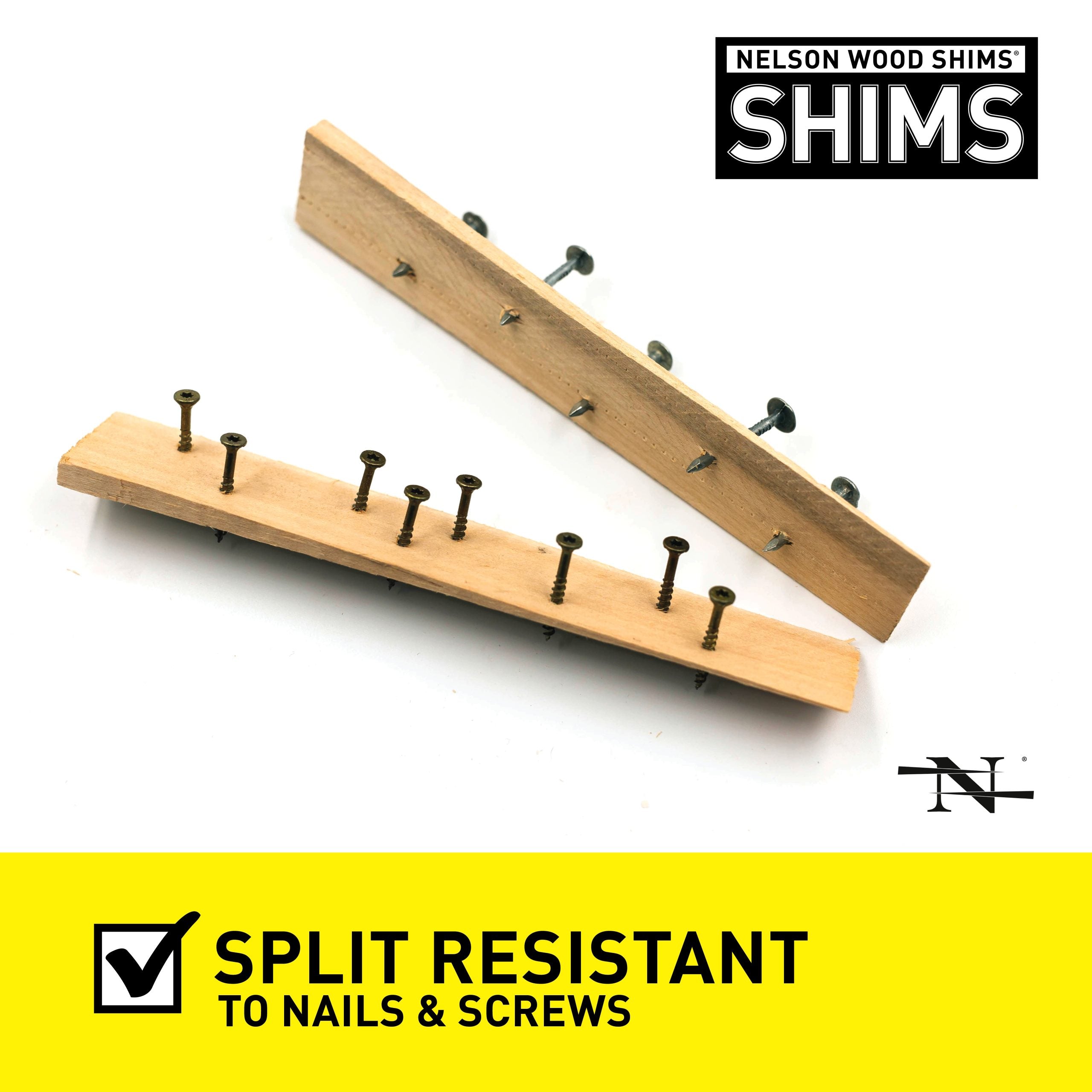 8" Wood Shims Contractor Grade (84/Pack)