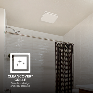Broan-NuTone® Roomside Series 80 CFM 1.5 Sones Ventilation Fan ENERGY STAR® Broan Bathroom Fan