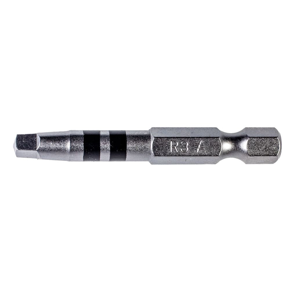 #3 Square 2″ Power Bit by Simpson Strong-Tie®: an industrial-grade square-drive power bit featuring two black rings and R3 stamped on the shank.