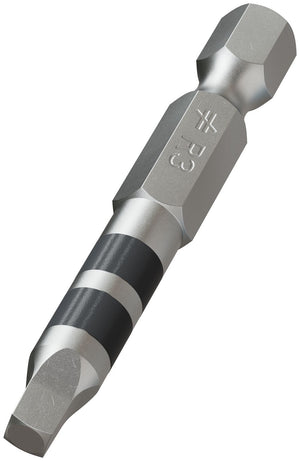 Simpson Strong-Tie #3 Square 2″ Power Bit with a hexagonal shank marked R3.