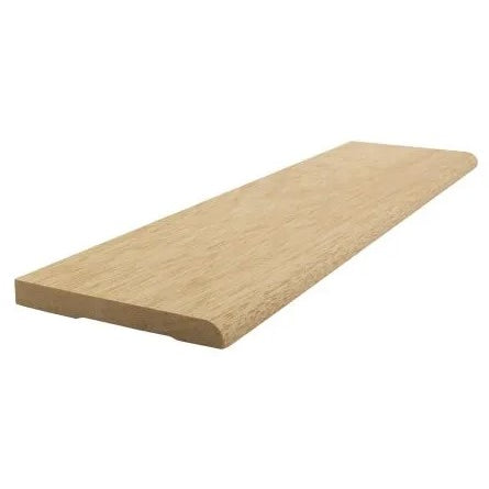 5/16"x3-1/8"x8' Mahogany Bevelled Baseboard