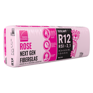 R-12 PINK NEXT GEN FIBERGLAS Insulation 15-inch x 47-inch x 3.5-inch (97.9 sq.ft.)