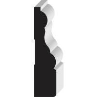 3/4"x3"x8' MDF Primed Ultra Light Colonial Casing