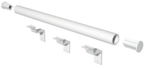 8' Century Pipe Handrail Kit, White