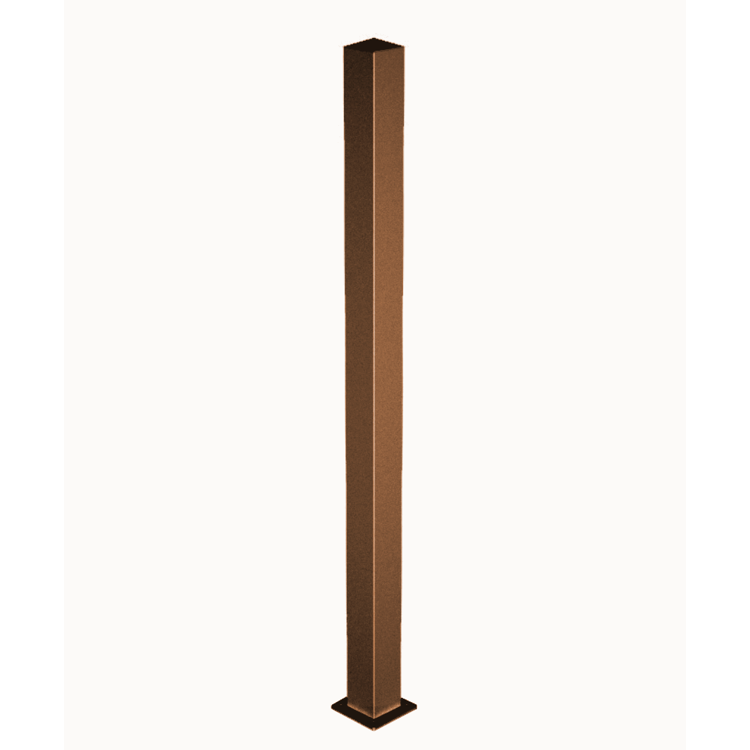 42" Century Stair Post, Lakeside Copper