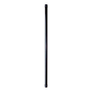 3/4"x26" Round Galvanized Steel Balusters Contractor Value Pack, Black (30 Pack)