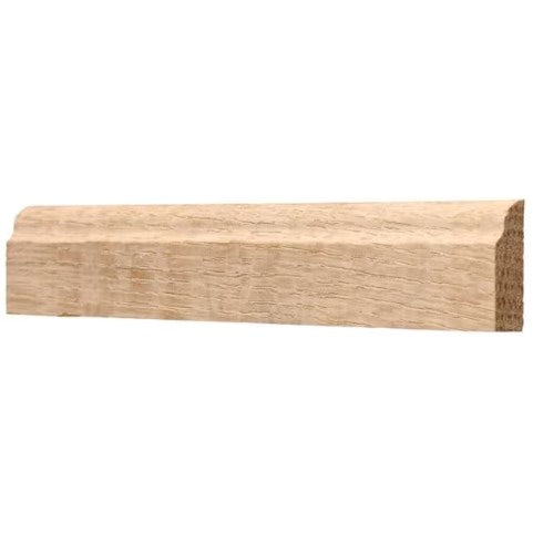 5/16" x 1-3/16" x 7' Oak Stop Moulding