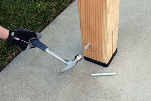 Concealed Post Base for 6x6 Post