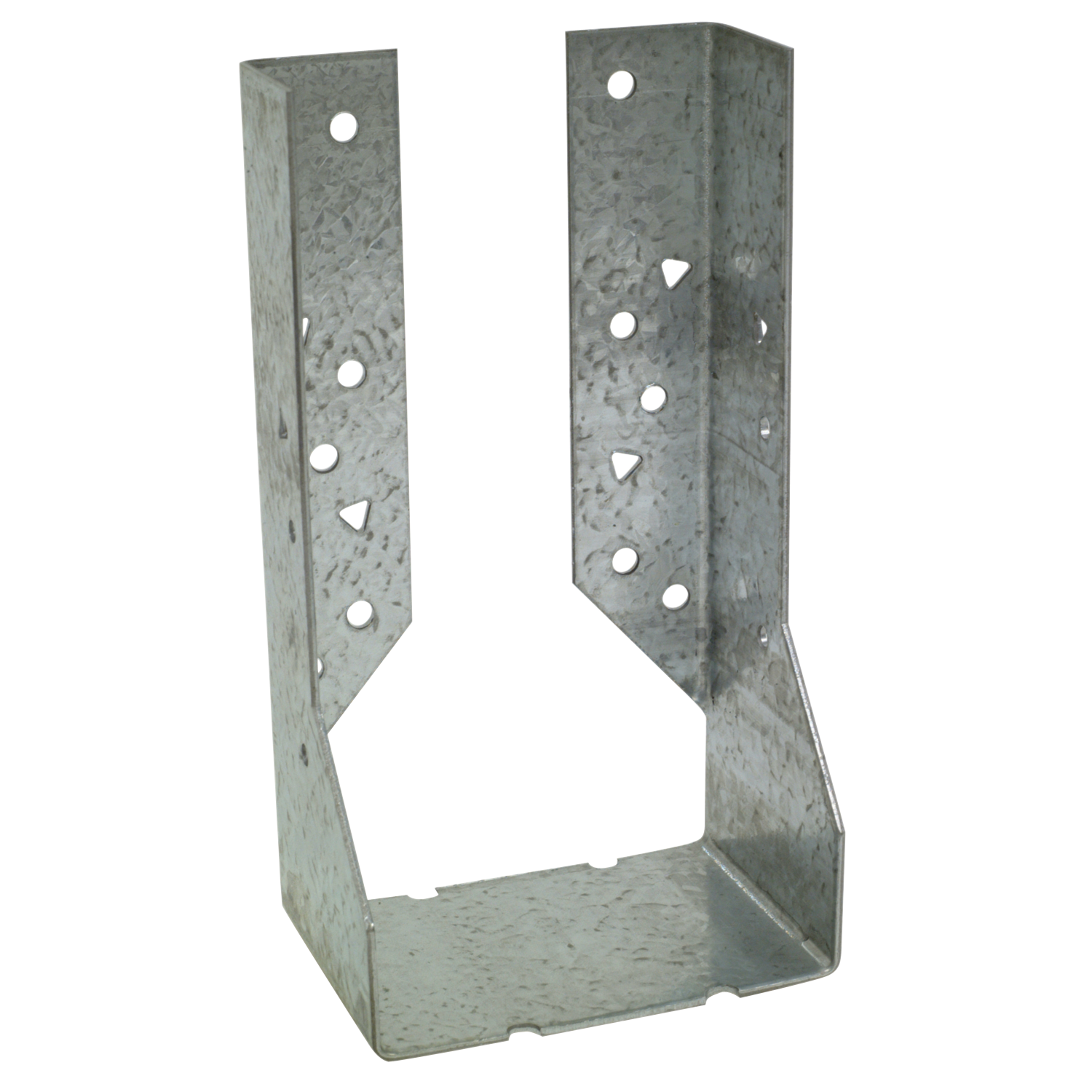 HUC Face Mount Concealed Flange Joist Hanger for 4x8, Zinc Galvanized ...