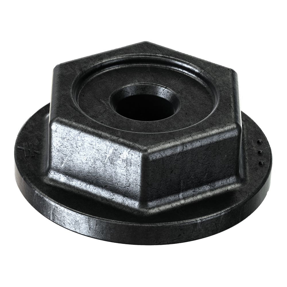 Hex Head Washer, Black (24 Pieces)