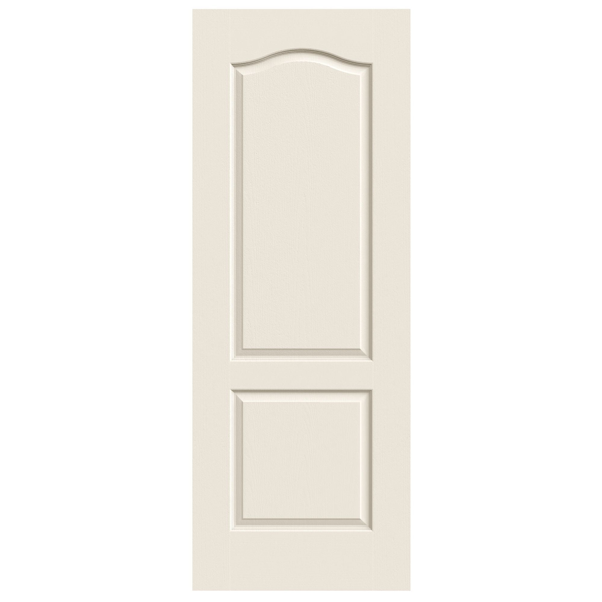 36"X80"X1-3/8" Camden 2-Panel Arched Textured Solid Core