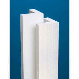 CERTAINTEED 5/4" x 4" x 10' PVC Corner, Woodgrain