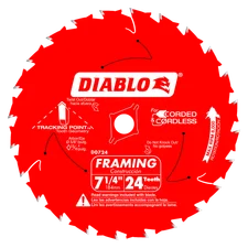 7-1/4 in. x 24 Tooth Framing Saw Blade