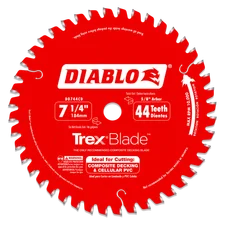 7-1/4 in. x 44 Tooth Composite Material/Plastics TrexBlade